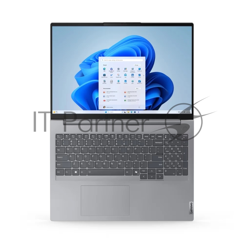Ноутбук Lenovo ThinkBook 16 G7 IML Intel Core Ultra 7 155H 3800MHz/16/1920x1200/32GB/512GB SSD/Intel Arc Graphics/Wi-Fi/Bluetooth/Без ОС (21MS008RRU_32GB) Grey