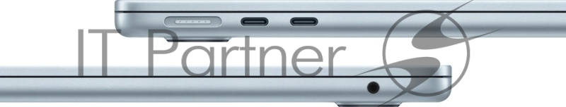 Ноутбук Apple MacBook Air A3240 M4 10 core 16Gb SSD256Gb/8 core GPU 13.6 Liquid Retina (2560x1664) macOS lt.blue WiFi BT Cam (MC6T4X/A)