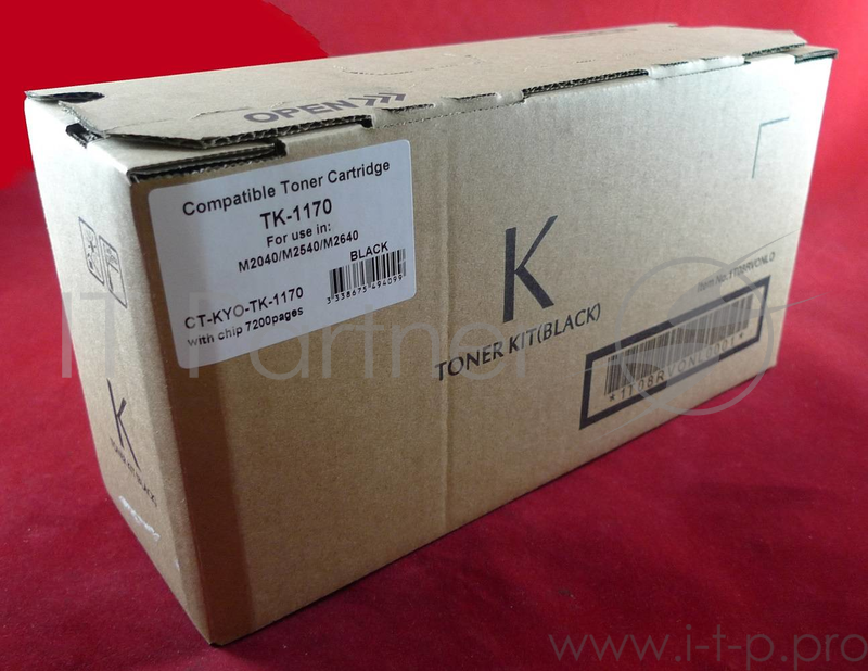 Тонер-картридж для Kyocera-Mita M2040DN/M2540DN/DW/M2640IDW TK-1170 7.2K (С ЧИПОМ) JPN