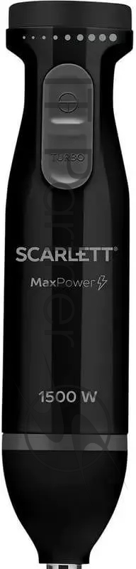 Блендер погружной Scarlett SC-HB42M47 черный, 1500 Вт