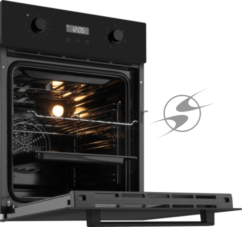 Духовой шкаф Электрический Weissgauff EOY 456 PDB черный