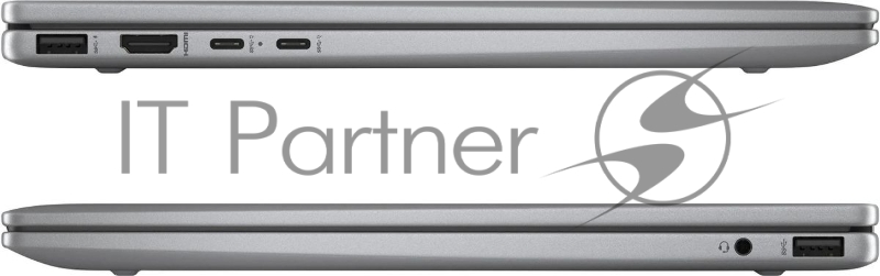 Ноутбук HP Envy x360 14-fa0011ci Ryzen 5 8640HS 16Gb SSD512Gb AMD Radeon Graphics 14 IPS Touch WUXGA (1920x1200) Windows 11 Home silver WiFi BT Cam (B18GYEA)