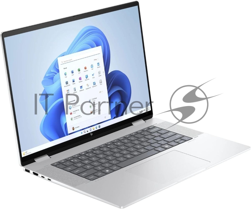 Ноутбук HP Envy x360 16-ad0006ci Ryzen 5 8640HS 16Gb SSD512Gb AMD Radeon Graphics 16 IPS Touch WUXGA (1920x1200) Windows 11 Home silver WiFi BT Cam (B4LY7EA)