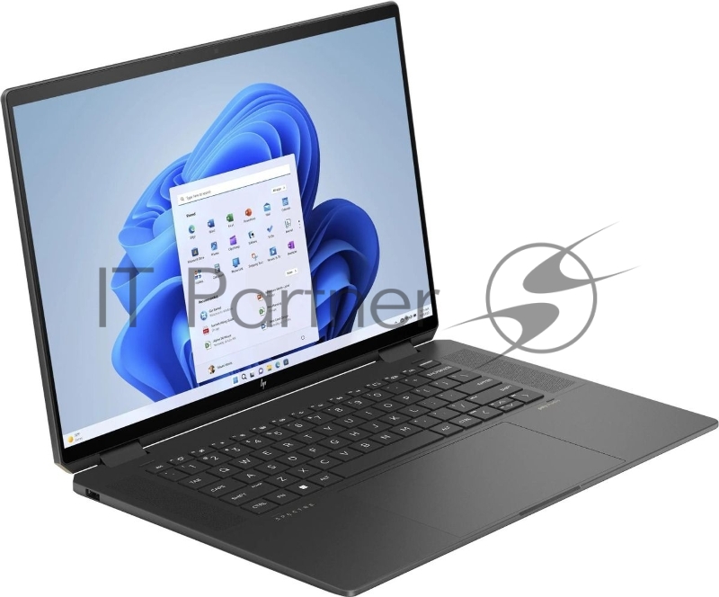 Ноутбук HP Spectre x360 16-aa0003ci Core Ultra 7 155H 16Gb SSD512Gb Intel Arc 16 IPS Touch WQXGA (2560x1600) Windows 11 Home black WiFi BT Cam (A74LREA)