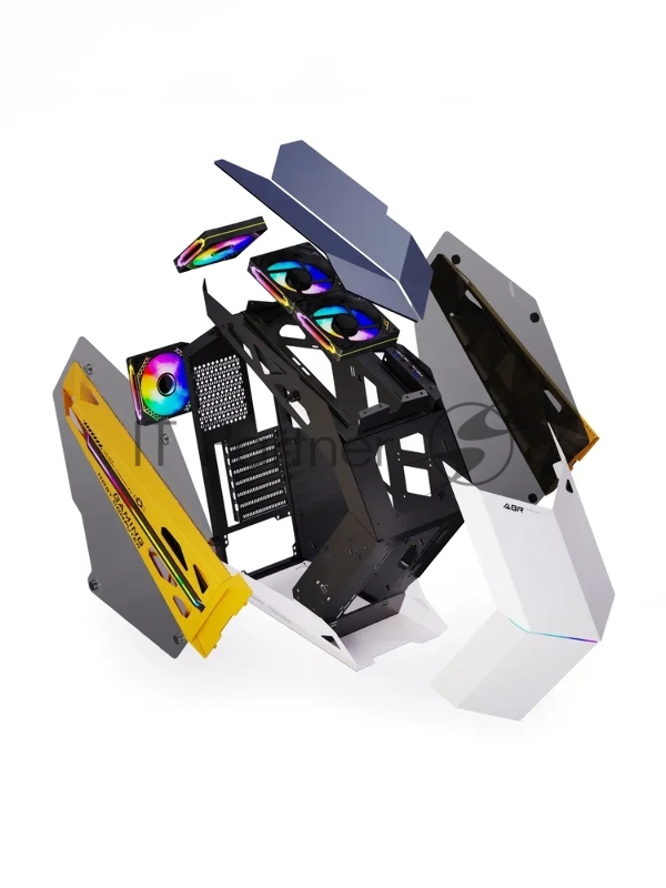 Компьютерный корпус ABR Soul Ship (2*USB 3.0, HD Audio, 4xRGB Fan, ATX, Micro-ATX)