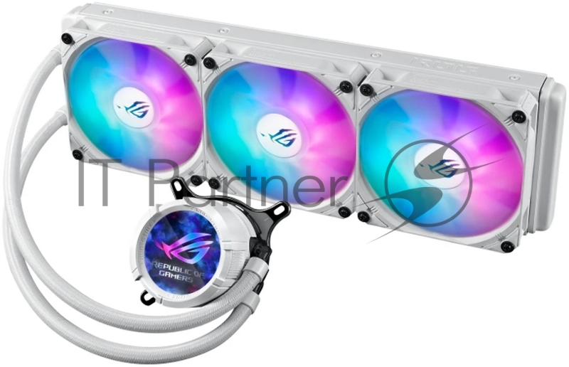 Жидкостная система охлаждения ASUS ROG STRIX LC III 360 ARGB LCD WHT