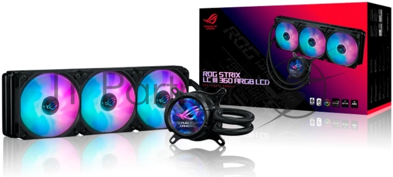 Жидкостная система охлаждения ASUS ROG STRIX LC III 360 ARGB LCD