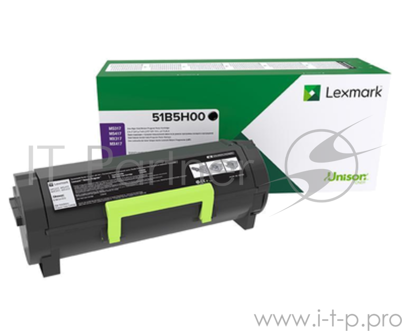 Картридж Lexmark 51B5H00 8.5K Черный Return Program для MS/MX4/5/617