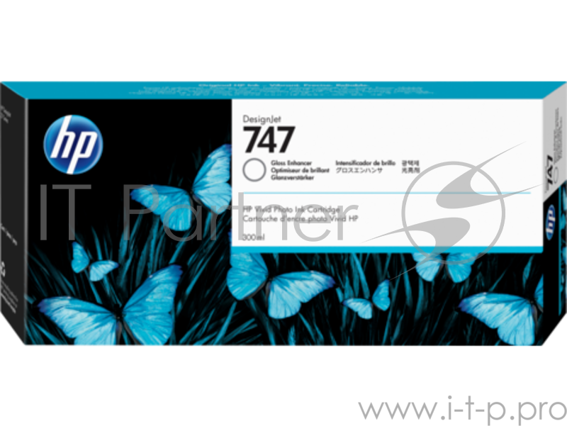 Картридж HP 747 струйный усилитель глянца (300 мл)