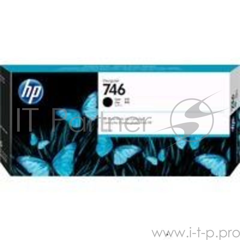 Картридж HP 746 струйный черный матовый (300 мл)