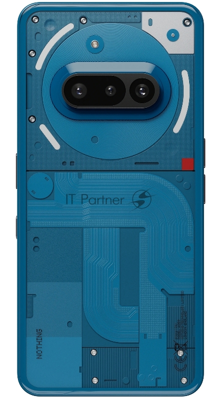 Смартфон Nothing Phone (3a) A10400153 12/256Gb, синий