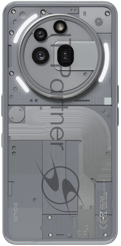 Смартфон Nothing Phone (3a) PRO A10400170 12/256Gb, серый