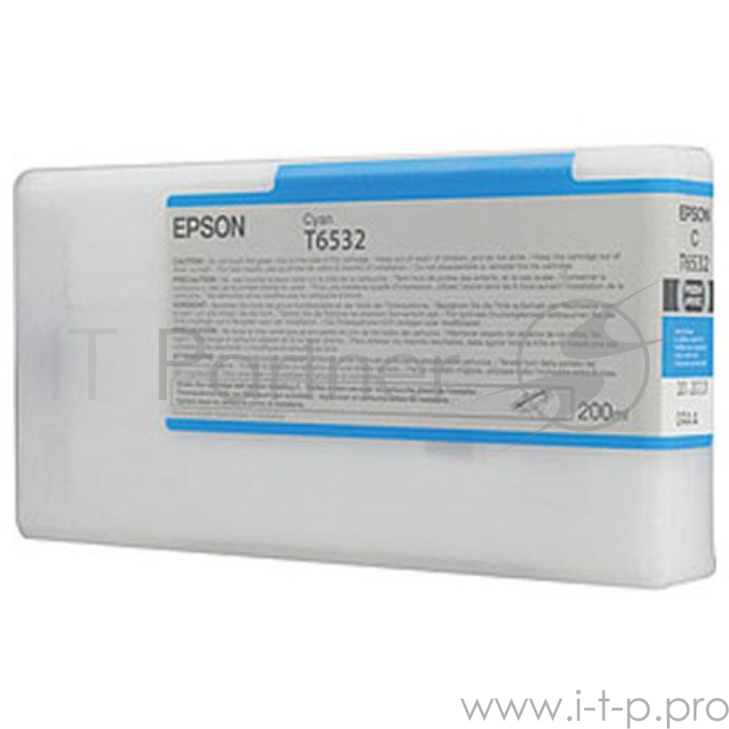Картридж EPSON T6532 голубой для Stylus Pro 4900