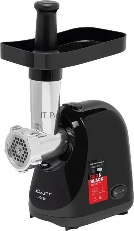 Мясорубка Scarlett SC-MG45S75 черный / красный