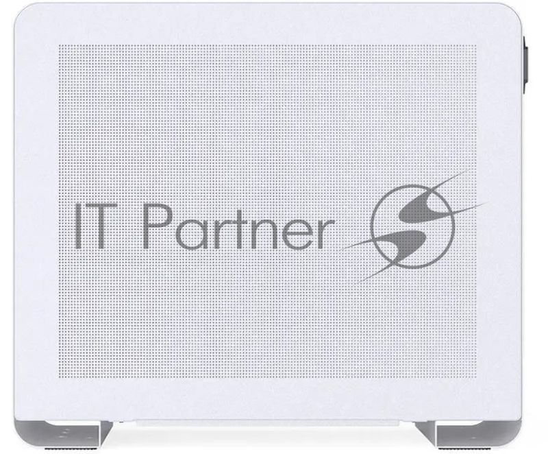 Корпус без блока питания JONSBO U4 Mini, Mini-Tower, TG, no fan, 1xUSB-A 3.0 + 1xUSB-C 3.2, mATX, mITX White