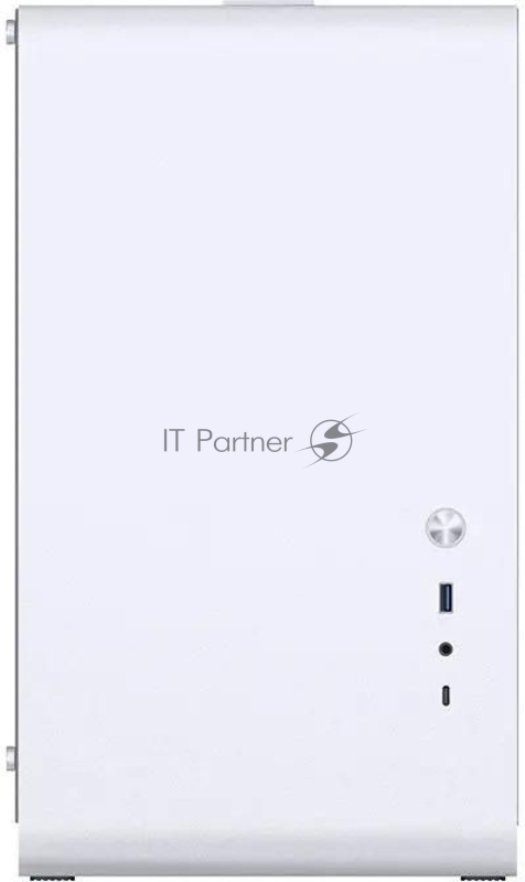 Корпус без блока питания JONSBO U4 Mini, Mini-Tower, TG, no fan, 1xUSB-A 3.0 + 1xUSB-C 3.2, mATX, mITX White