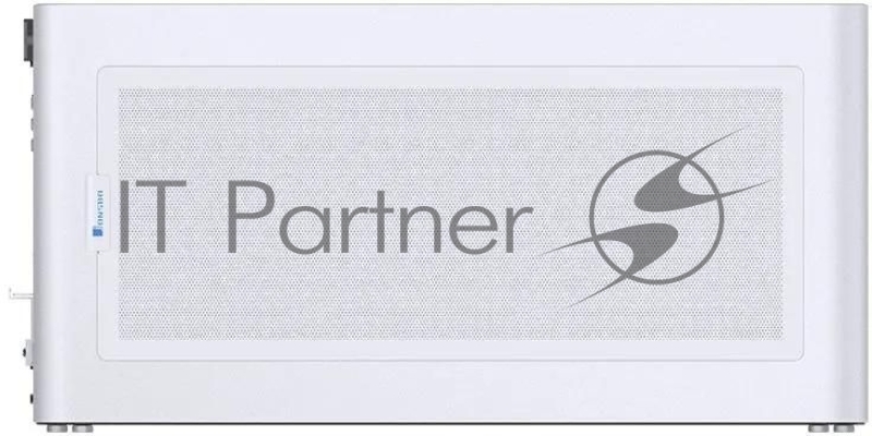 Корпус без блока питания JONSBO U4 Mini, Mini-Tower, TG, no fan, 1xUSB-A 3.0 + 1xUSB-C 3.2, mATX, mITX White