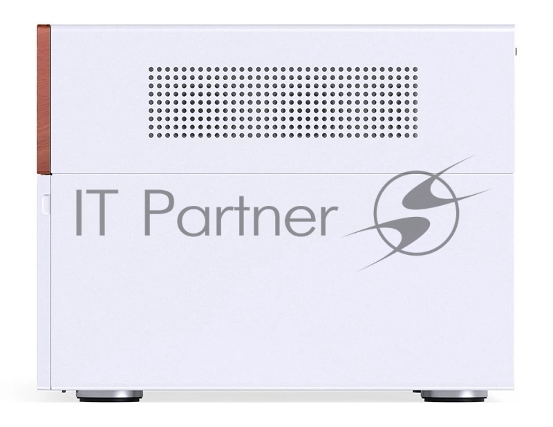 Корпус без блока питания JONSBO N4, Mini-Tower, 1x120mm, 1xUSB-A 3.0 + 1xUSB-C 3.2, SFX PSU Support, mATX, mITX White