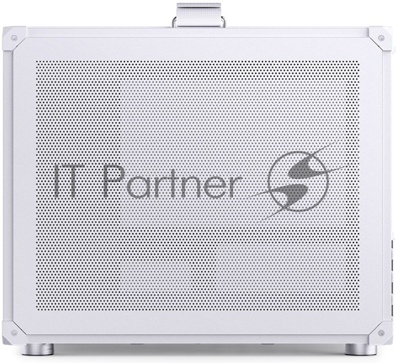 Корпус без блока питания JONSBO C6 MAX Handle, Mini-Tower, TG, no fan, 1xUSB-A 3.0 + 1xUSB-C 3.1, mATX, mITX White