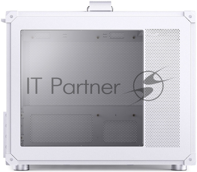 Корпус без блока питания JONSBO C6 MAX Handle, Mini-Tower, TG, no fan, 1xUSB-A 3.0 + 1xUSB-C 3.1, mATX, mITX White