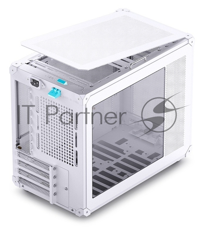 Корпус без блока питания JONSBO C6 MAX Handle, Mini-Tower, TG, no fan, 1xUSB-A 3.0 + 1xUSB-C 3.1, mATX, mITX White