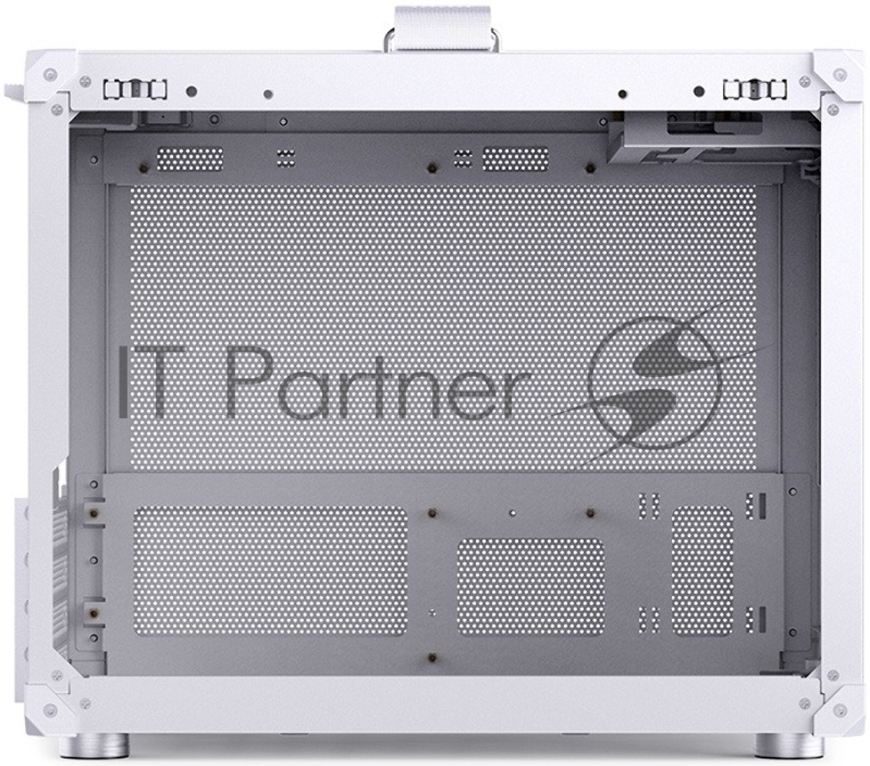 Корпус без блока питания JONSBO C6 MAX Handle, Mini-Tower, TG, no fan, 1xUSB-A 3.0 + 1xUSB-C 3.1, mATX, mITX White