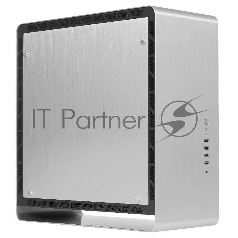 Корпус без блока питания JONSBO UMX6S-A, Midi-Tower, no fun, 2xUSB-A 3.2 + 2xUSB-A 2.0 + 1xUSB-C 3.2, E-ATX, ATX, mATX, mITX Silver