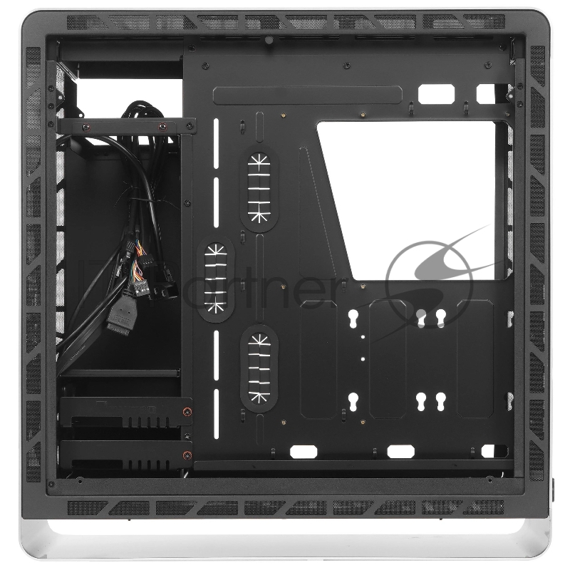 Корпус без блока питания JONSBO UMX6S-A, Midi-Tower, no fun, 2xUSB-A 3.2 + 2xUSB-A 2.0 + 1xUSB-C 3.2, E-ATX, ATX, mATX, mITX Silver