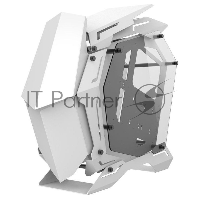 Корпус без блока питания JONSBO MOD-3, Full-Tower, TG, no fans, 2xUSB-A 3.0, EATX, ATX, mATX, mITX White