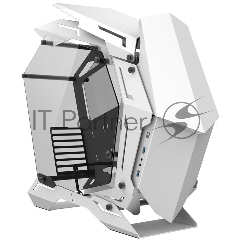 Корпус без блока питания JONSBO MOD-3, Full-Tower, TG, no fans, 2xUSB-A 3.0, EATX, ATX, mATX, mITX White