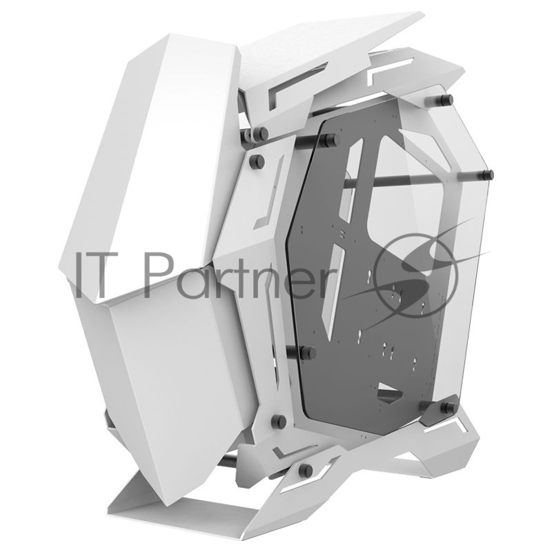 Корпус без блока питания JONSBO MOD-3, Full-Tower, TG, no fans, 2xUSB-A 3.0, EATX, ATX, mATX, mITX White