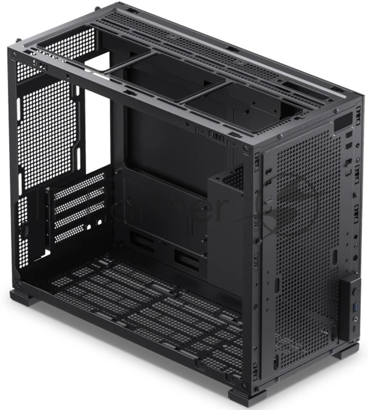 Корпус компьютерный JONSBO D31 STD, Mini-Tower, TG, no fan, 1xUSB-A 3.2 + 1xUSB-C 3.2, mATX, mDTX, mITX Black
