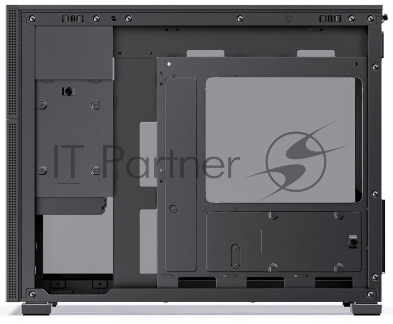Корпус компьютерный JONSBO D31 STD, Mini-Tower, TG, no fan, 1xUSB-A 3.2 + 1xUSB-C 3.2, mATX, mDTX, mITX Black