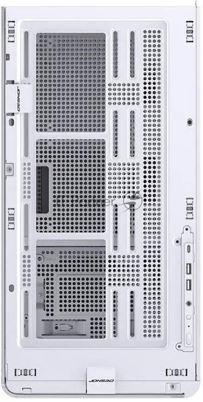 Корпус без блока питания JONSBO D300, Mini-Tower, TG, no fan, 2xUSB-A 3.2 + 1xUSB-C 3.2, mATX, mITX White