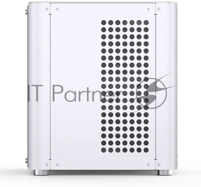 Корпус без блока питания JONSBO TK-1, Mini-Tower, TG, no fan, 1xUSB-A 3.2 + 1xUSB-C 3.2, mATX, mITX White