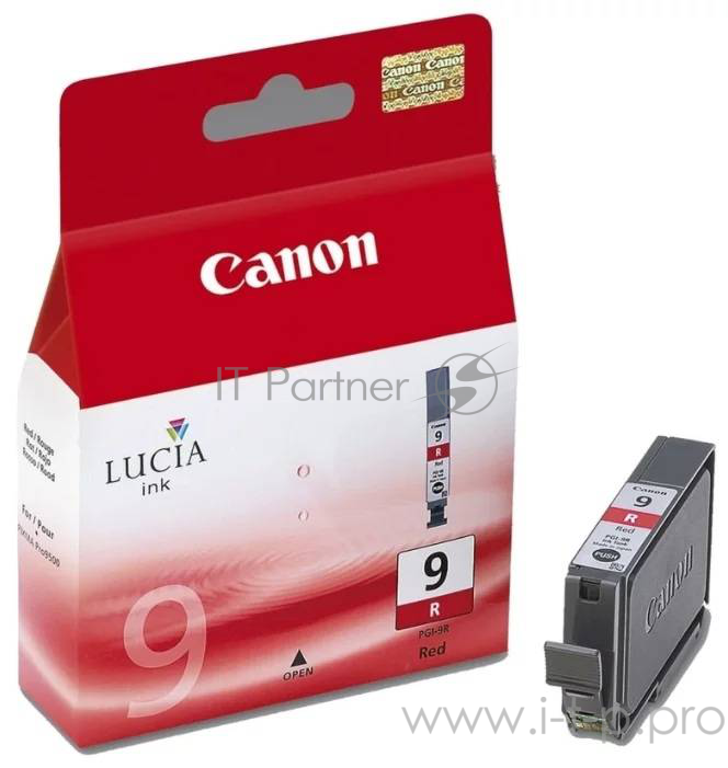 Картридж Canon PGI-9R для PIXMA Pro9500. Красный. 1500 страниц.