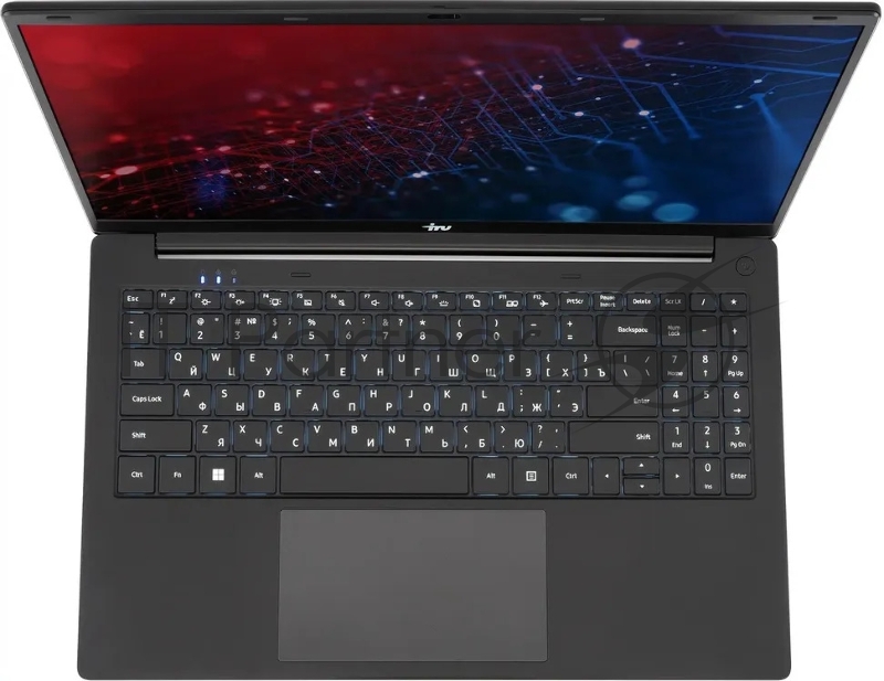 Ноутбук IRU Strato 15ALI Core i7 12650H 16Gb SSD512Gb Intel UHD Graphics 15.6 IPS FHD (1920x1080) FreeDOS black WiFi BT Cam 6000mAh (2084776)