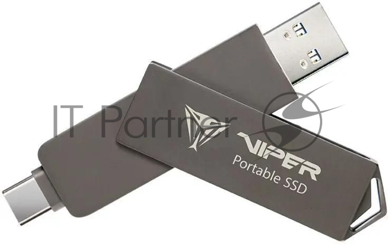 Накопитель SSD Patriot Viper PVP30 USB-C 2TB 2.5 USB-A черный