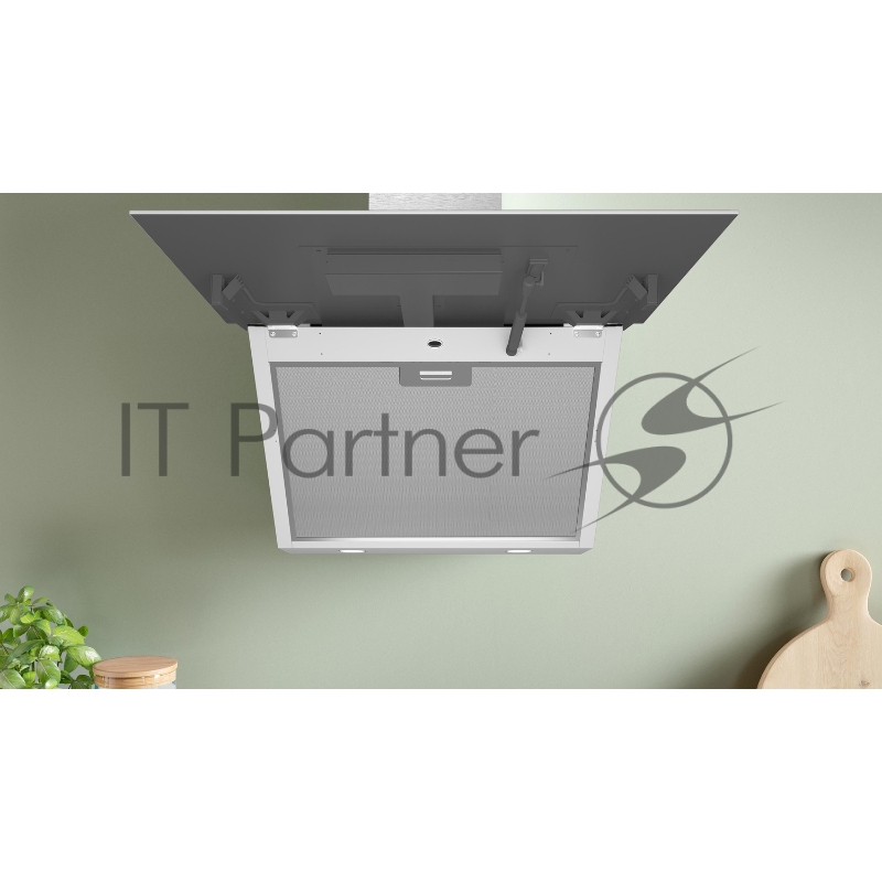 Наклонная вытяжка Bosch DWK66PJ20T, максимальная производительность 700м3/ч, 60см, цвет: белый ,touch control