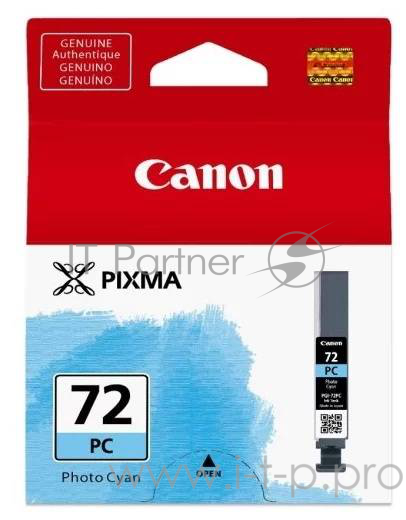 Картридж Canon PGI-72PC для PRO-10. Голубой. 351 фотографий.