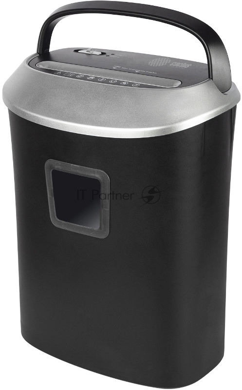 Шредер Cactus CS-SH-P6 черный (секр.P-4) фрагменты 10лист. 21лтр. скрепки скобы пл.карты