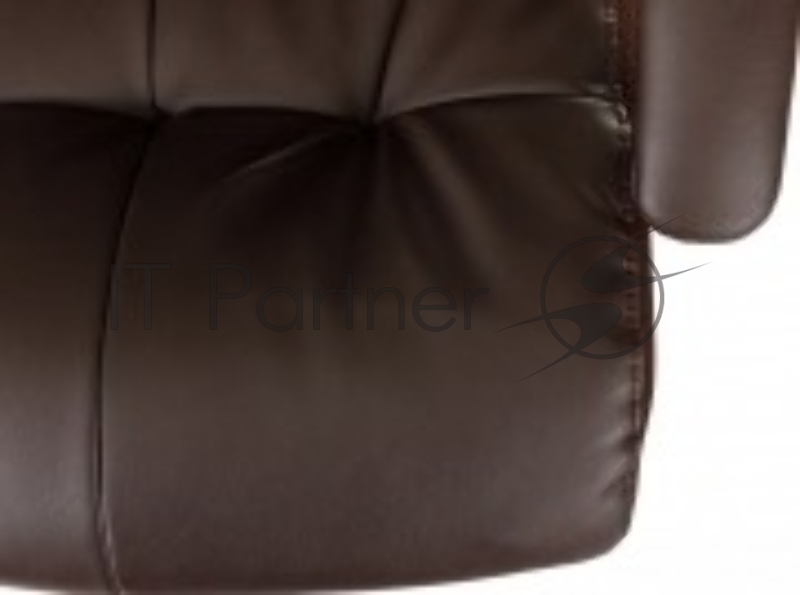 Кресло руководителя Бюрократ CH-824MSG-BF коричневый эко.кожа/ткань крестов. пластик подст.для ног