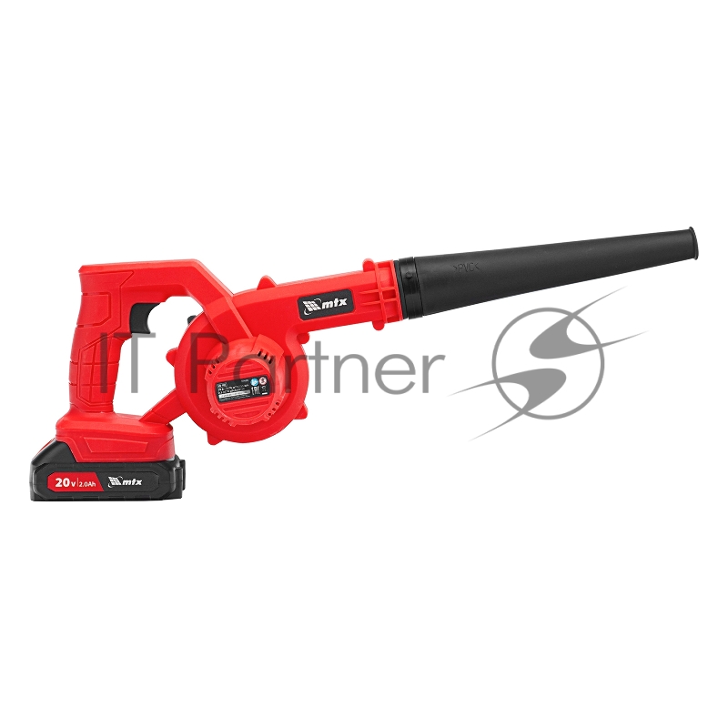 Воздуходувка-пылесос акк. портативная, LB-185, 35 м/с, 170 м3/ч, Li-Ion, 20 В MTX