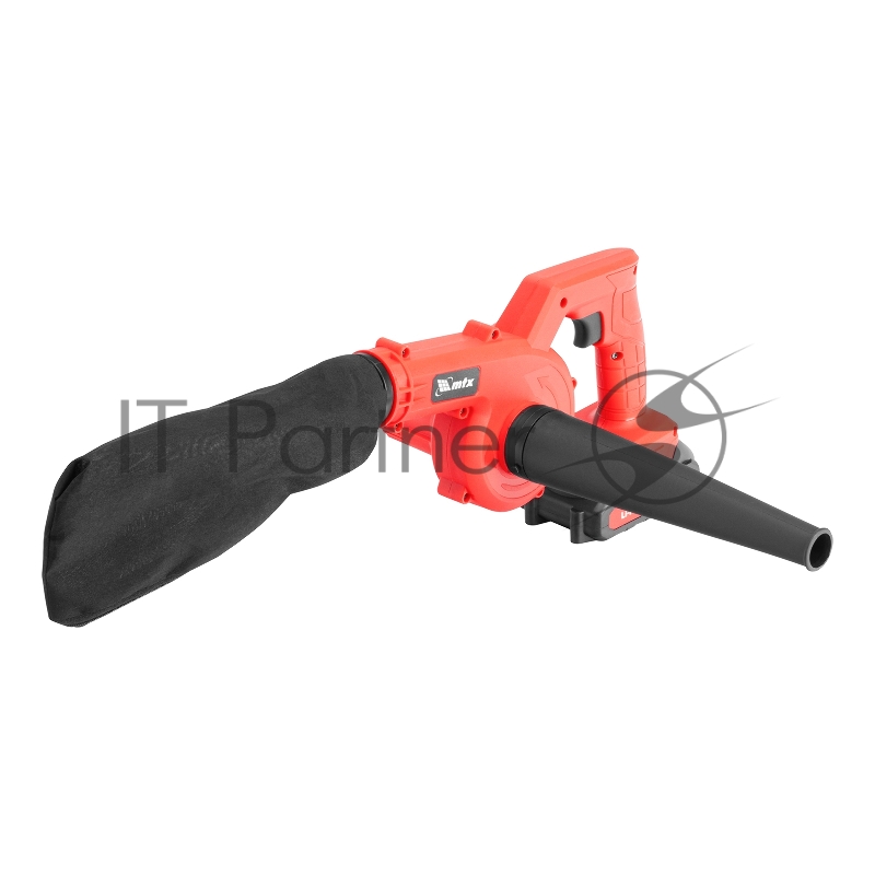 Воздуходувка-пылесос акк. портативная, LB-185, 35 м/с, 170 м3/ч, Li-Ion, 20 В MTX