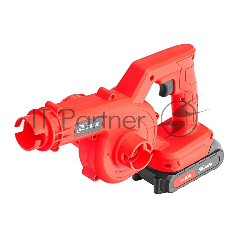 Воздуходувка-пылесос акк. портативная, LB-185, 35 м/с, 170 м3/ч, Li-Ion, 20 В MTX