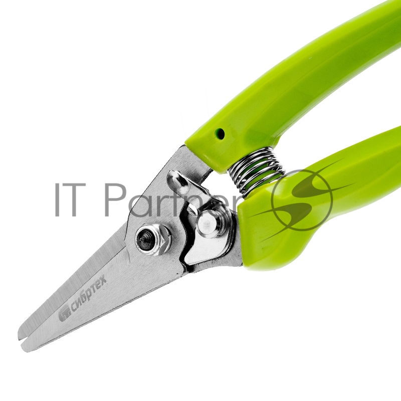 Секатор цветочный, 205 мм, рукоятки из полипропилена, BASE Palisad