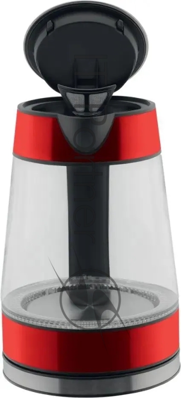 Чайник электрический Scarlett SC-EK27G79 красный, 2200 Вт, 1.7 л
