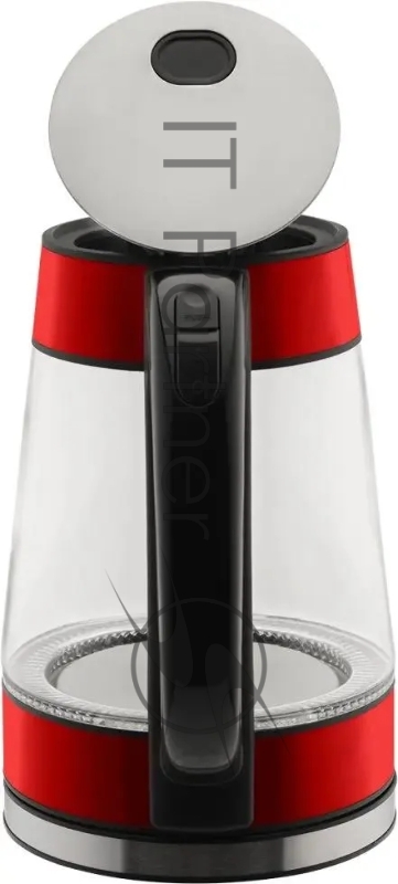 Чайник электрический Scarlett SC-EK27G79 красный, 2200 Вт, 1.7 л