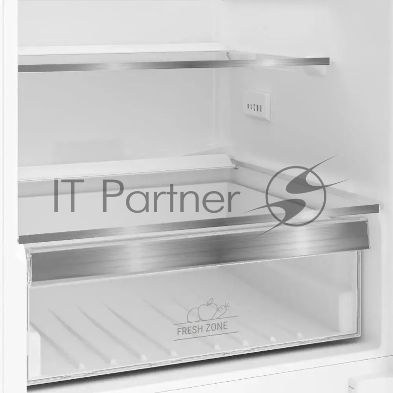 Встраиваемый холодильник Hotpoint HBH 20 белый двухкамерный 220/69л морозилка снизу