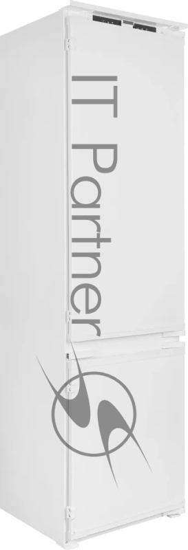 Встраиваемый холодильник Hotpoint HBT 20I белый двухкамерный 215/69л морозилка снизу